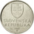 Moneta, Słowacja, 5 Koruna, 2007, EF(40-45), Nickel platerowany stalą, KM:14
