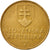 Moneda, Eslovaquia, Koruna, 1995, MBC, Bronce chapado en acero, KM:12