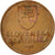 Moneta, Słowacja, 50 Halierov, 2000, VF(30-35), Miedź platerowana stalą