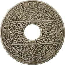 Coin, Morocco, Yusuf, 25 Centimes, undated (1921), bi-Bariz, Paris, EF(40-45)