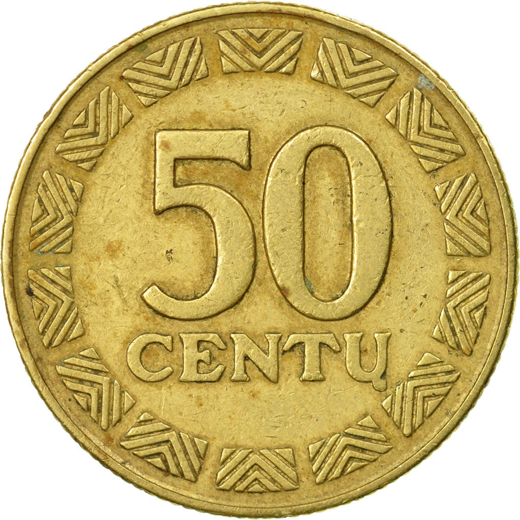 Coin, Lithuania, 50 Centu, 1997, VF(20-25), Nickel-brass, KM:108