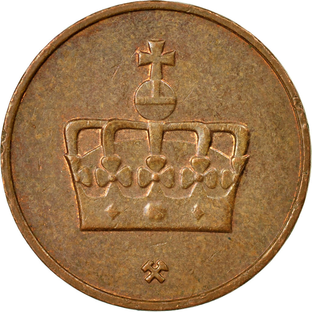 Moneta, Norwegia, Harald V, 50 Öre, 2008, EF(40-45), Bronze, KM:460