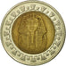 Coin, Egypt, Pound, 2008, Cairo, EF(40-45), Bi-Metallic, KM:940a
