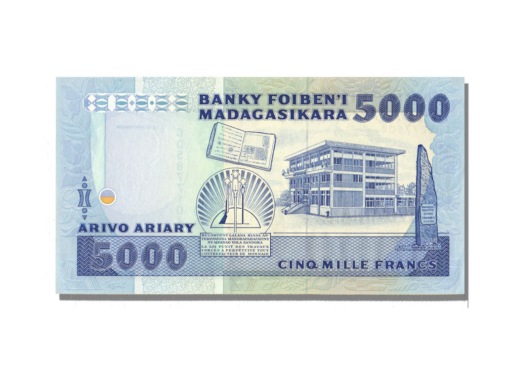 Madagascar, 5000 Francs, UNC(65-70), CD5877104