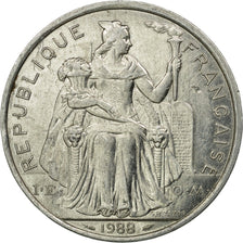 Monnaie, French Polynesia, 5 Francs, 1988, Paris, TTB, Aluminium, KM:12