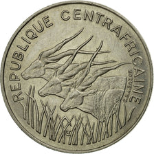 Monnaie, République Centrafricaine, 100 Francs, 1988, Paris, TTB, Nickel, KM:7