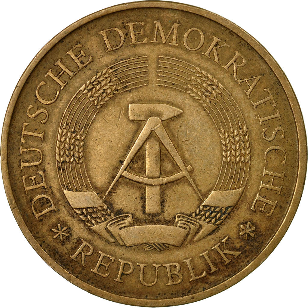 Moneta, REPUBBLICA DEMOCRATICA TEDESCA, 5 Mark, 1969, Berlin, BB, Nichel-bronzo