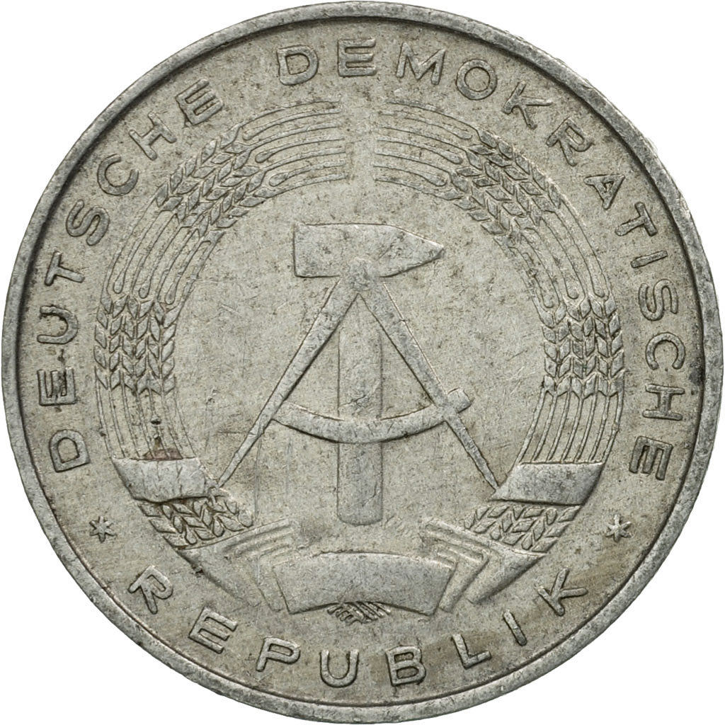 Monnaie, GERMAN-DEMOCRATIC REPUBLIC, 10 Pfennig, 1971, Berlin, TB+, Aluminium