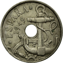 Coin, Spain, Francisco Franco, caudillo, 50 Centimos, 1962, VF(30-35)