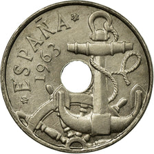 Coin, Spain, Francisco Franco, caudillo, 50 Centimos, 1965, VF(30-35)