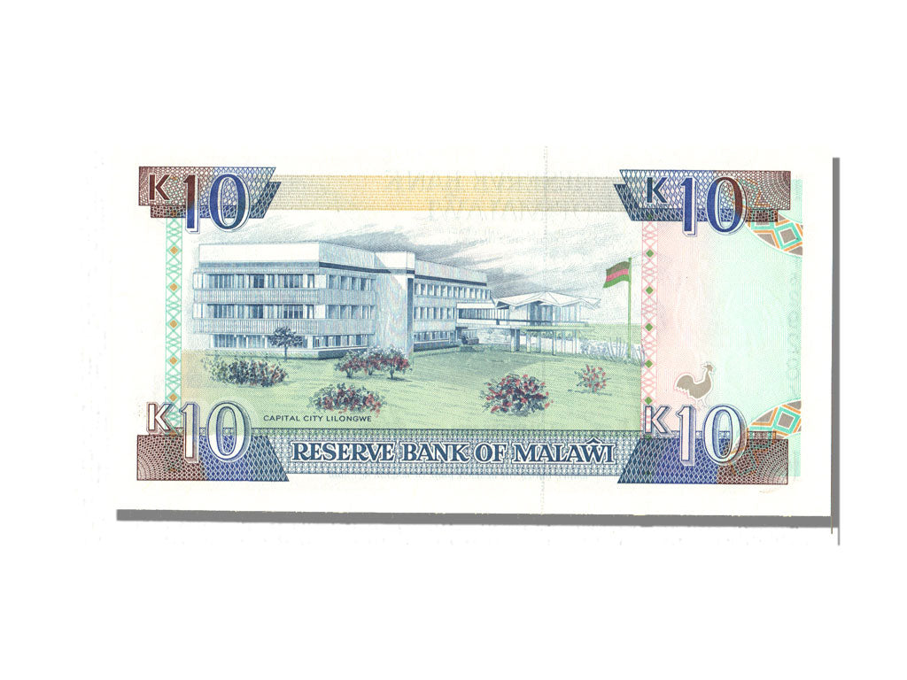 Malawi, 10 Kwacha, 1994, KM #25c, 1994-01-01, UNC(65-70), BF529284