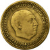 Coin, Spain, Francisco Franco, caudillo, Peseta, 1948, EF(40-45)