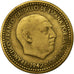 Coin, Spain, Francisco Franco, caudillo, Peseta, 1948, EF(40-45)