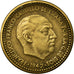 Coin, Spain, Francisco Franco, caudillo, Peseta, 1952, VF(30-35)
