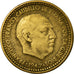Coin, Spain, Francisco Franco, caudillo, Peseta, 1954, EF(40-45)