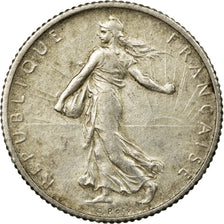 Coin, France, Semeuse, Franc, 1914, Paris, EF(40-45), Silver, KM:844.1