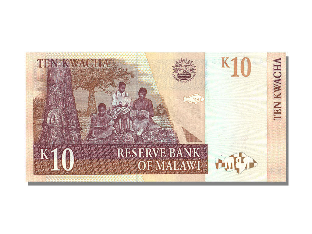 Malawi, 10 Kwacha, 1997, KM #37, 1997-07-01, UNC(65-70), A8711275
