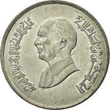 Coin, Jordan, Hussein, 2-1/2 Piastres, 1992/AH1412, EF(40-45), Stainless Steel