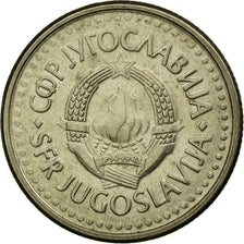Monnaie, Yougoslavie, Dinar, 1991, TB+, Copper-Nickel-Zinc, KM:142