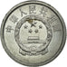 Coin, CHINA, PEOPLE'S REPUBLIC, 2 Fen, 1981, EF(40-45), Aluminum, KM:2