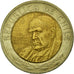 Coin, Chile, 500 Pesos, 2002, Santiago, EF(40-45), Bi-Metallic, KM:235