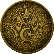 Coin, Algeria, 20 Centimes, 1964/AH1383, VF(30-35), Aluminum-Bronze, KM:98