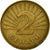 Coin, Macedonia, 2 Denari, 1993, VF(30-35), Brass, KM:3