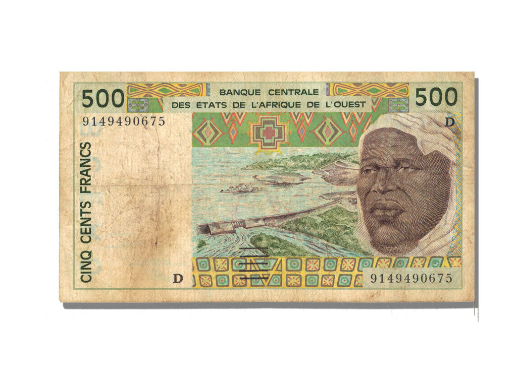 Mali, 500 Francs, 1991, VF(20-25), D