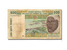 Mali, 500 Francs, 1991, VF(20-25), D