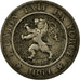 Münze, Belgien, Leopold I, 10 Centimes, 1864, S+, Copper-nickel, KM:22