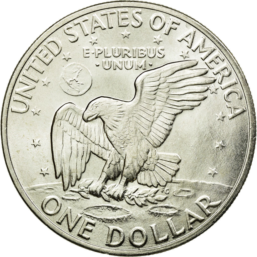 Coin, United States, Eisenhower Dollar, Dollar, 1971, U.S. Mint, San Francisco