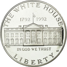 Coin, United States, Dollar, 1992, U.S. Mint, West Point, MS(63), Silver, KM:236