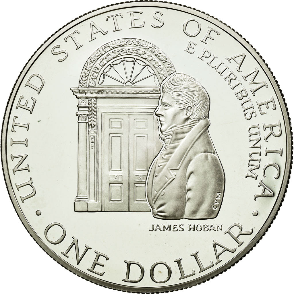 Coin, United States, Dollar, 1992, U.S. Mint, West Point, MS(63), Silver, KM:236