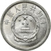 Monnaie, CHINA, PEOPLE'S REPUBLIC, 2 Fen, 1987, TTB, Aluminium, KM:2