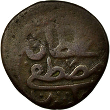 Moneta, Tunisia, TUNIS, Mustafa III, Burben, 1173, Paris, MB+, Rame, KM:55