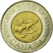Coin, Canada, Elizabeth II, 2 Dollars, 2000, Royal Canadian Mint, Ottawa