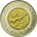 Coin, Canada, Elizabeth II, 2 Dollars, 2000, Royal Canadian Mint, Ottawa