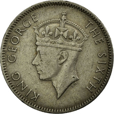 Moneta, Seychelles, 25 Cents, 1951, British Royal Mint, BB, Rame-nichel, KM:9