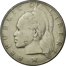 Coin, Liberia, Dollar, 1970, EF(40-45), Copper-nickel, KM:18a.2