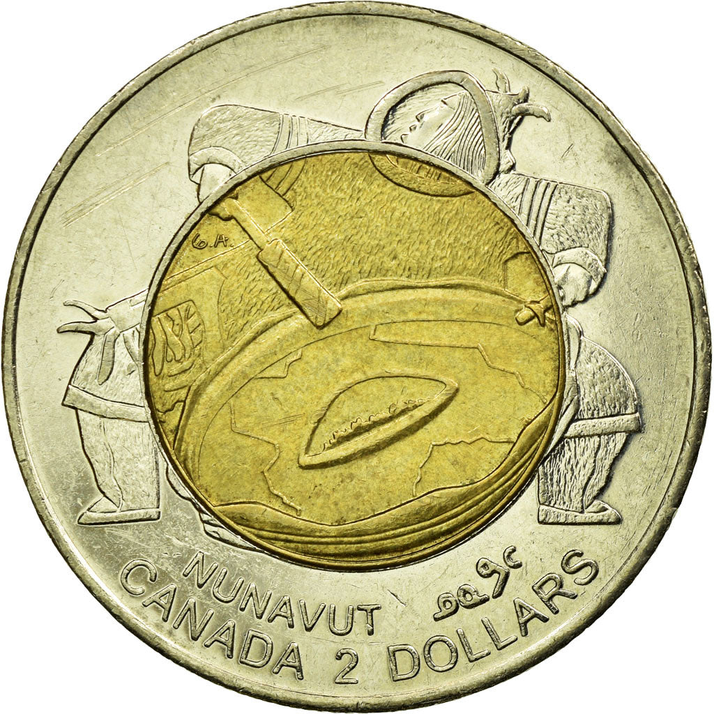 Coin, Canada, Elizabeth II, 2 Dollars, 1999, Royal Canadian Mint, Ottawa