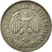 Coin, GERMANY - FEDERAL REPUBLIC, Mark, 1957, Munich, EF(40-45), Copper-nickel
