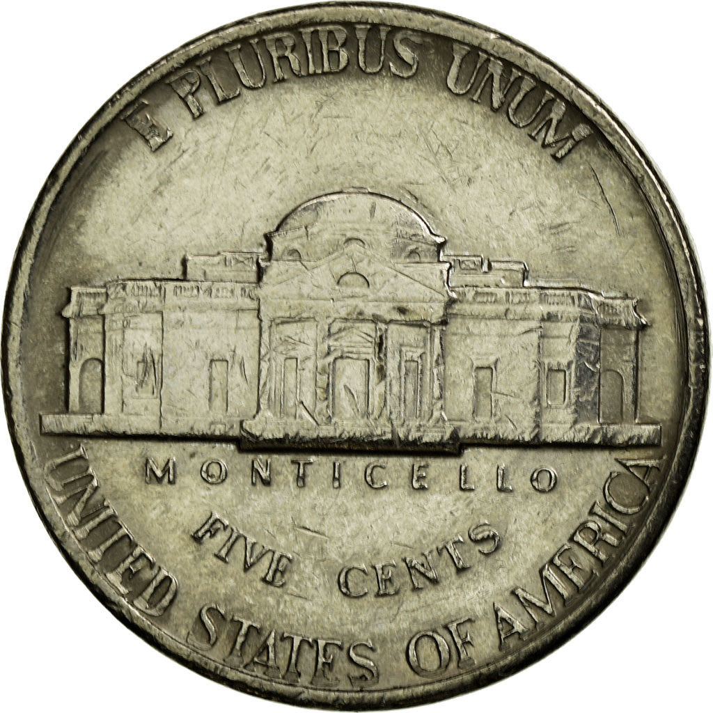 Moneta, USA, Jefferson Nickel, 5 Cents, 1978, U.S. Mint, Denver, AU(50-53)