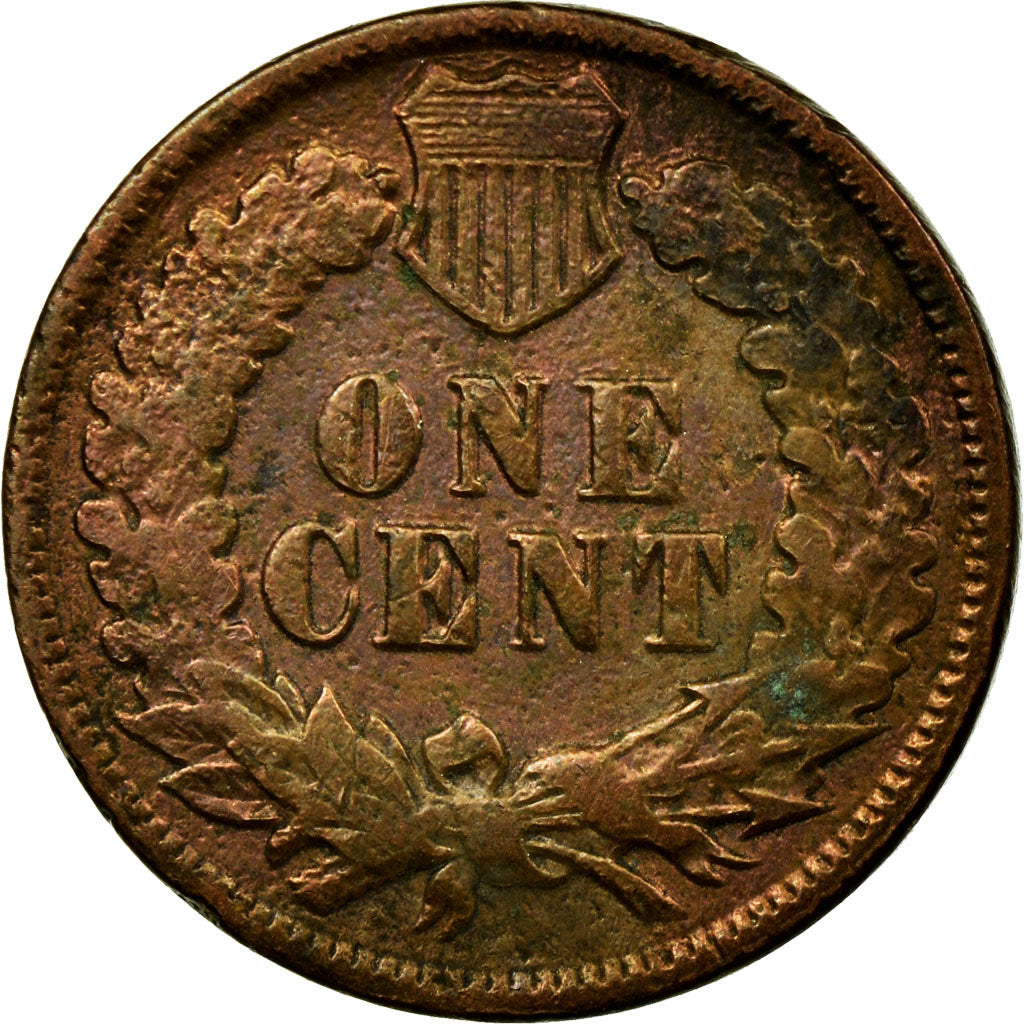 Coin, United States, Indian Head Cent, Cent, 1890, U.S. Mint, Philadelphia