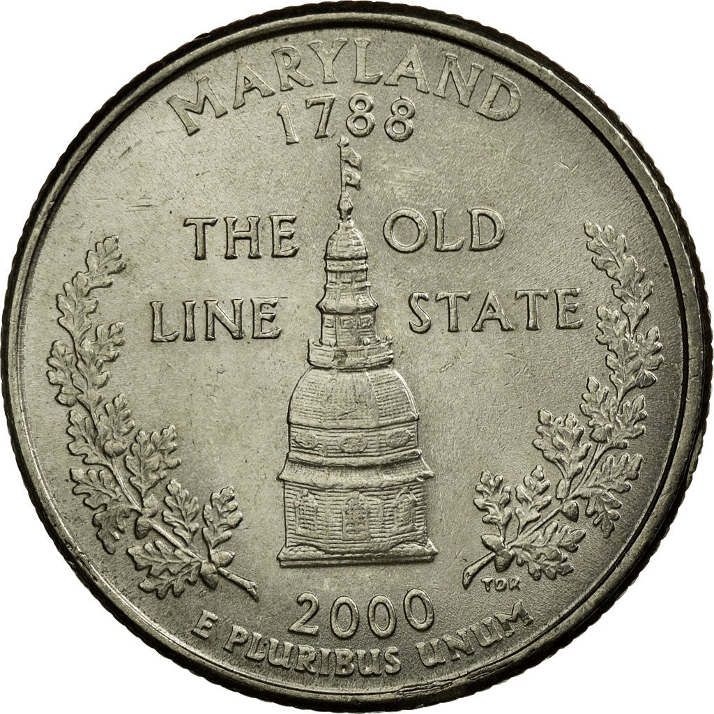 Coin, United States, Quarter, 2000, U.S. Mint, Philadelphia, EF(40-45)
