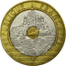 Moneta, Francia, Mont Saint Michel, 20 Francs, 1995, Paris, BB, Tri-metallico
