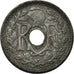 Coin, France, Lindauer, 10 Centimes, 1945, Paris, EF(40-45), Zinc, KM:906.1