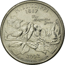 Coin, United States, Quarter, 2002, U.S. Mint, Denver, EF(40-45), Copper-Nickel