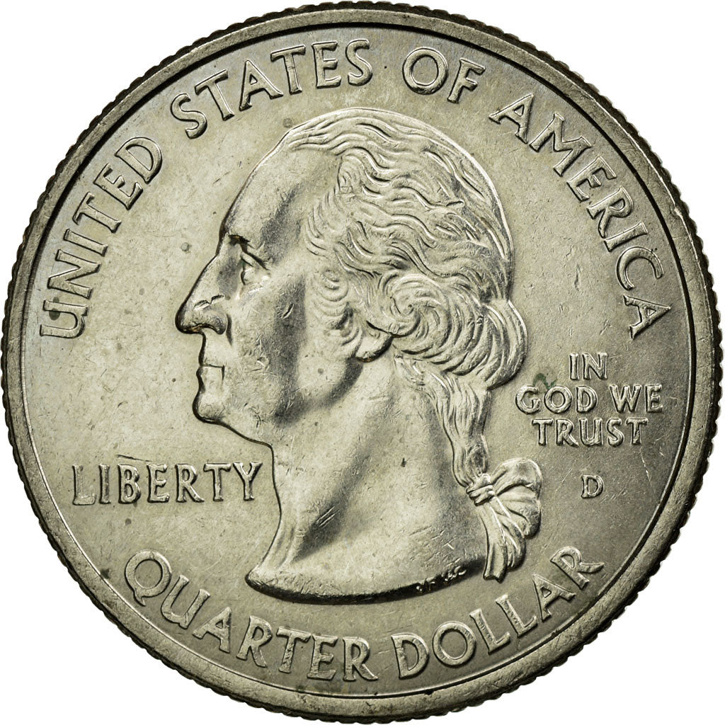 Coin, United States, Quarter, 2002, U.S. Mint, Denver, EF(40-45), Copper-Nickel