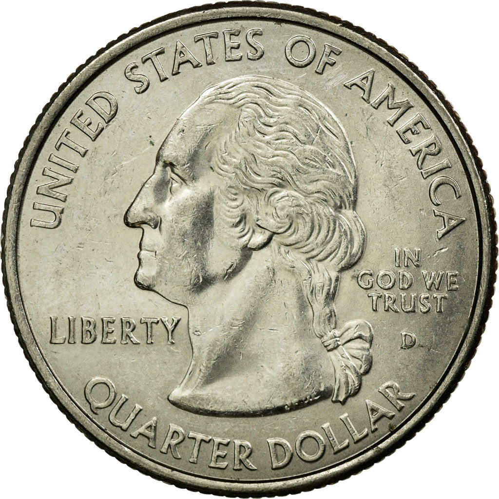 Munten, Verenigde Staten, Quarter, 2002, U.S. Mint, Denver, ZF, Copper-Nickel