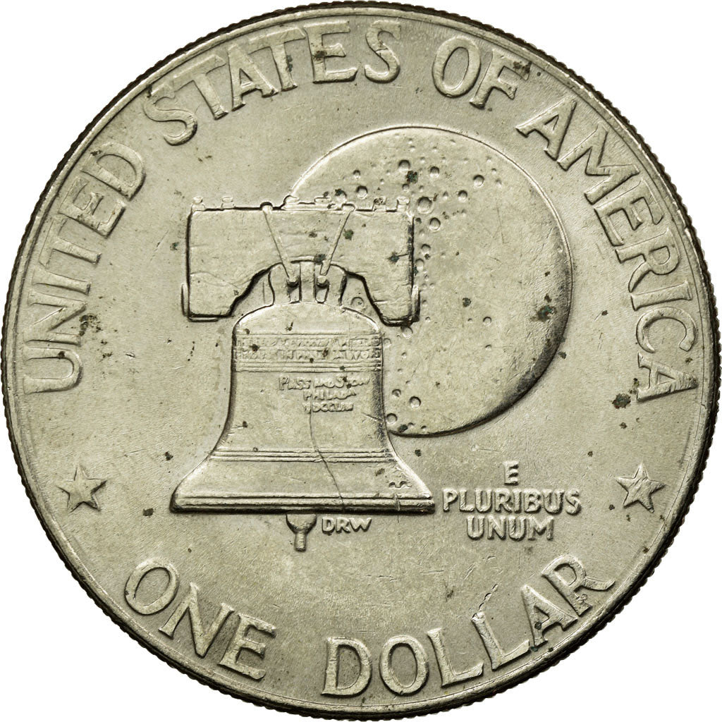 Coin, United States, Eisenhower Dollar, Dollar, 1976, U.S. Mint, Denver